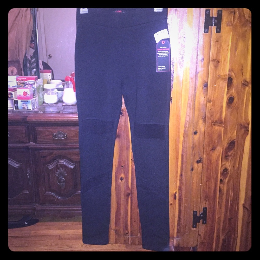 CI SONO- sheer panels Super stretch Ponte leggings